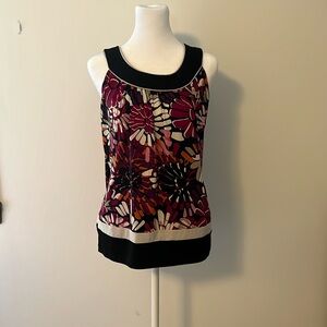 Women’s floral tank top